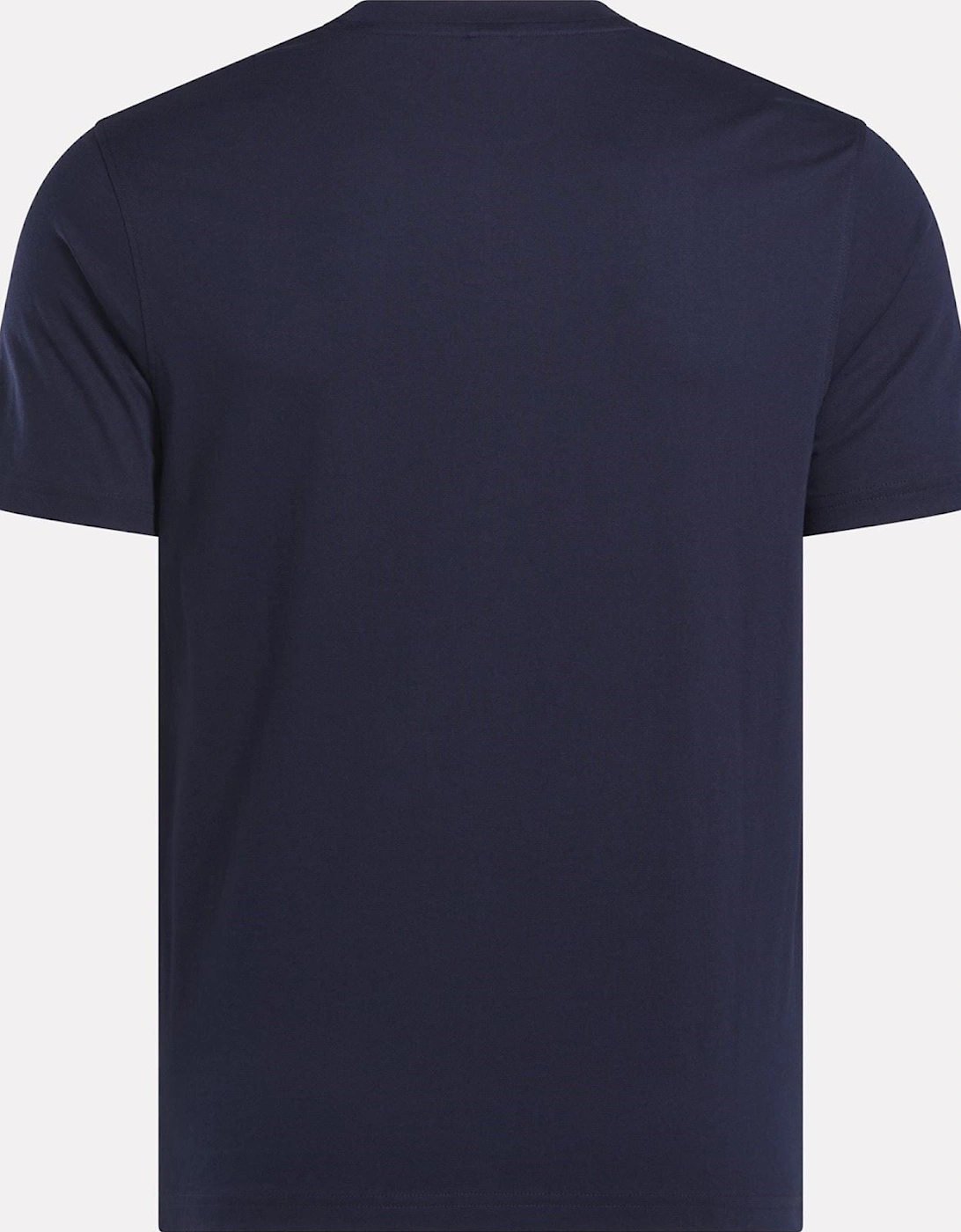 Reebok Cody Crew Neck Tee Cotton Men's Blue Short Sleeve T-Shirts