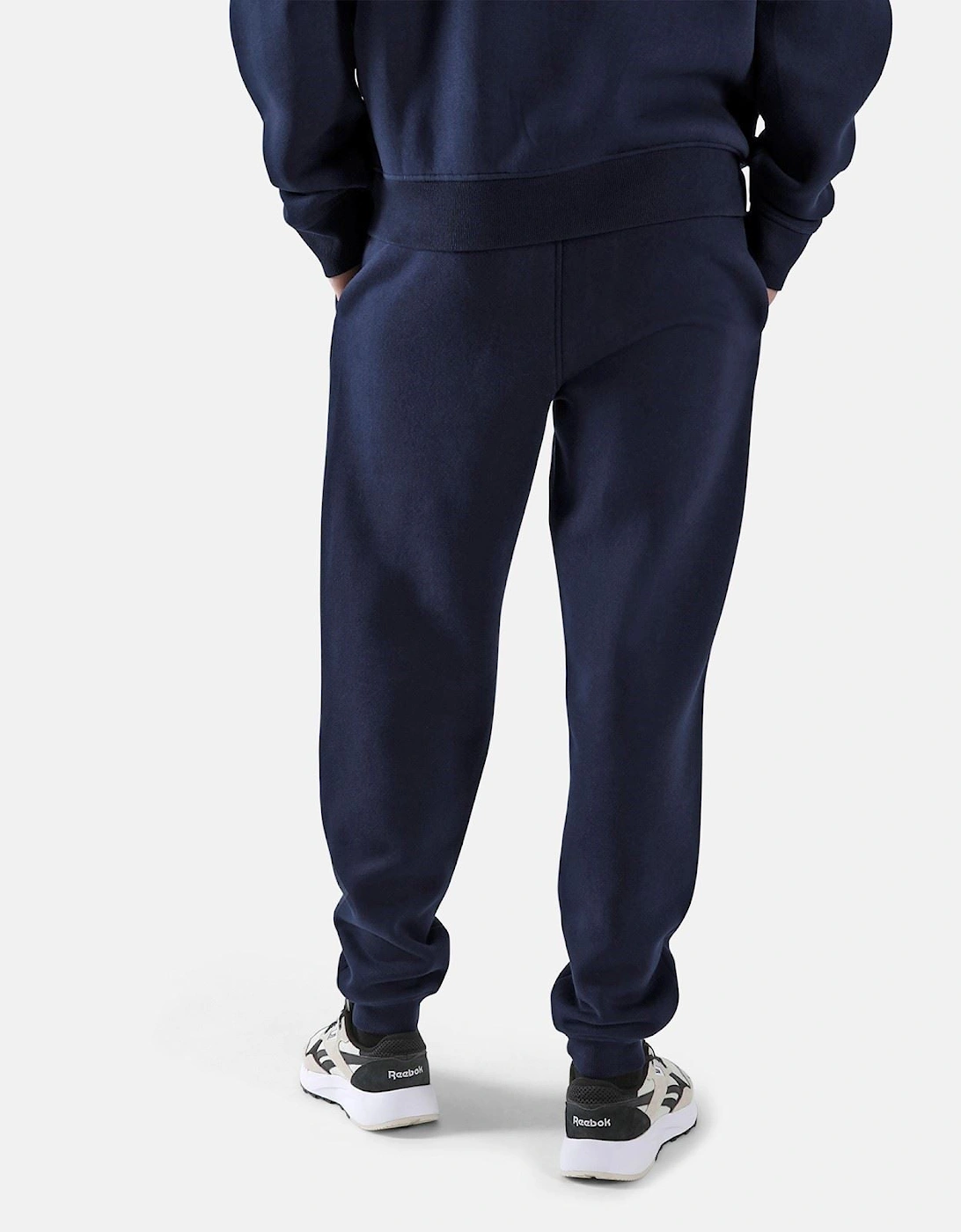 Reebok ID 2-Colour Logo Cuffed Joggers Cotton Men's Blue Joggers