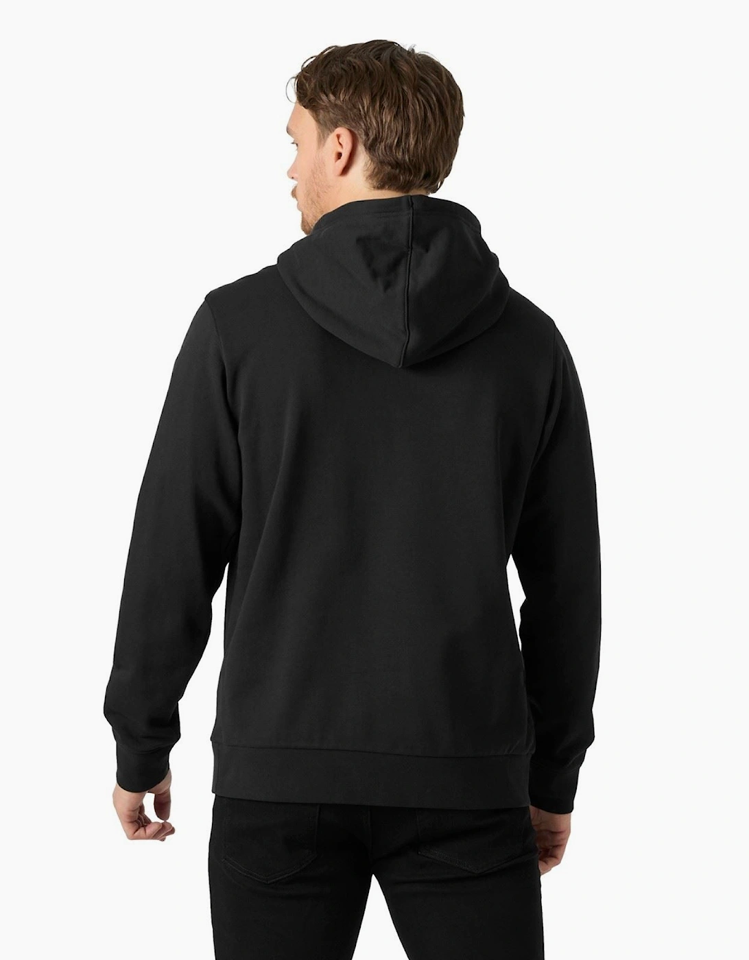 Helly Hansen Sport Staple Hoodie Cotton Men's Black Hooded Sweatshirt
