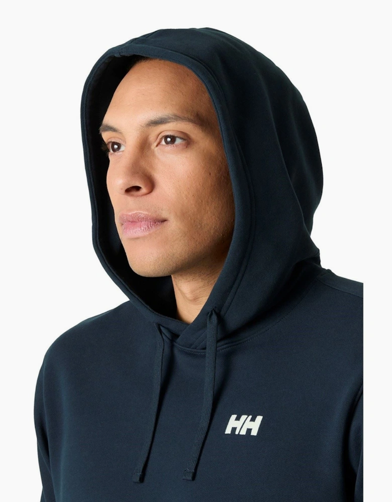Helly Hansen Sport Staple Hoodie Cotton Men's Blue Hooded Sweatshirt