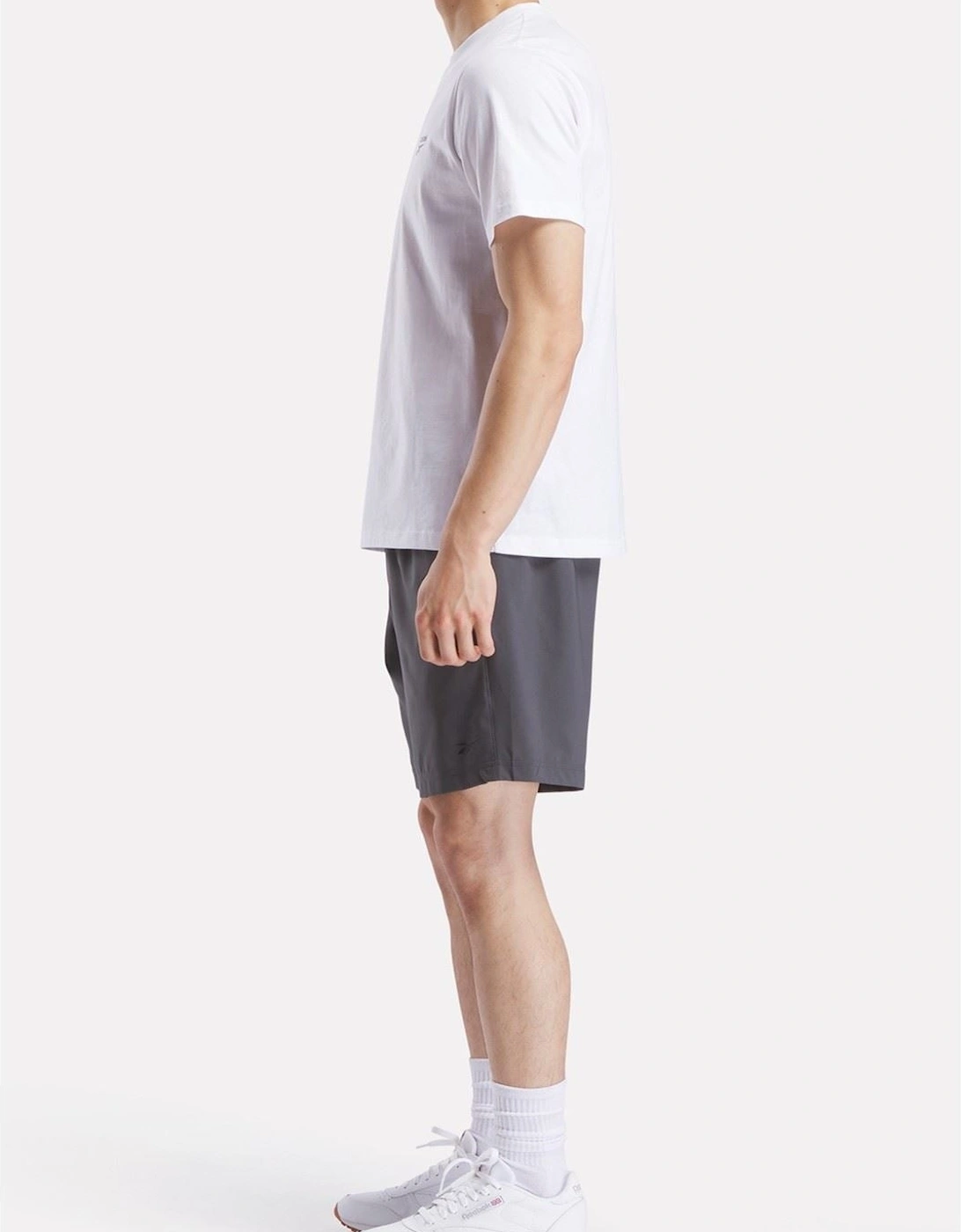 Reebok Cody Crew Neck Tee Cotton Men's White Short Sleeve T-Shirts