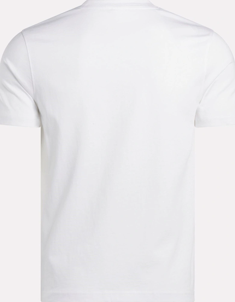 Reebok Cody Crew Neck Tee Cotton Men's White Short Sleeve T-Shirts