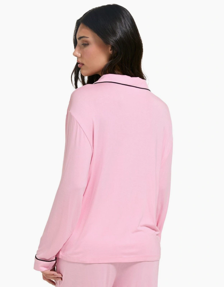 Juicy Couture Crest PJ Set Women's Pink Pyjama Sets