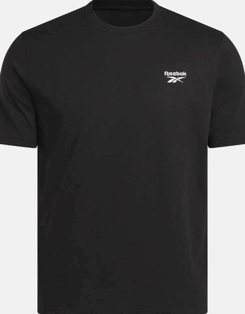 Reebok Cody Crew Neck Tee Cotton Men's Black Short Sleeve T-Shirts