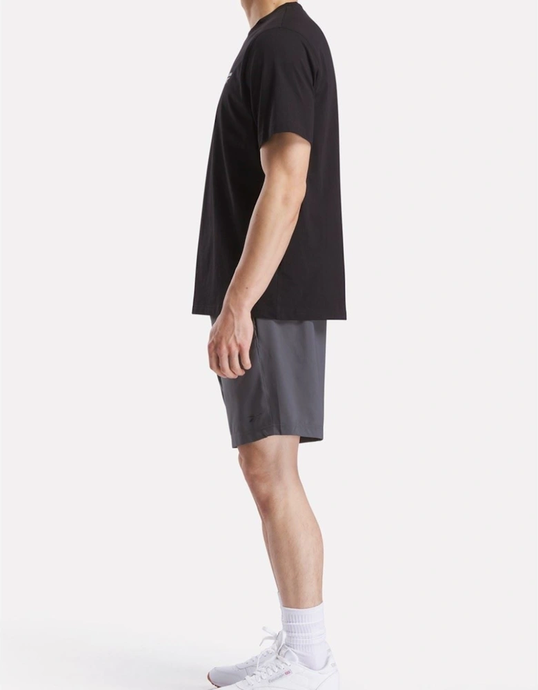 Reebok Cody Crew Neck Tee Cotton Men's Black Short Sleeve T-Shirts