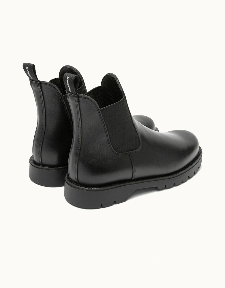Kleman Tonnant Leather Men's Black Chelsea Boots