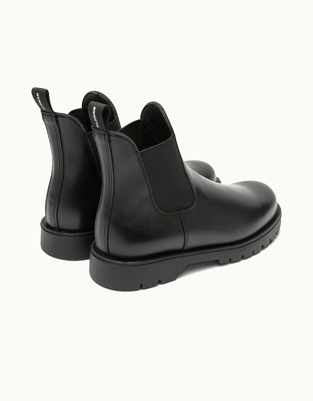 Kleman Tonnant Leather Men's Black Chelsea Boots