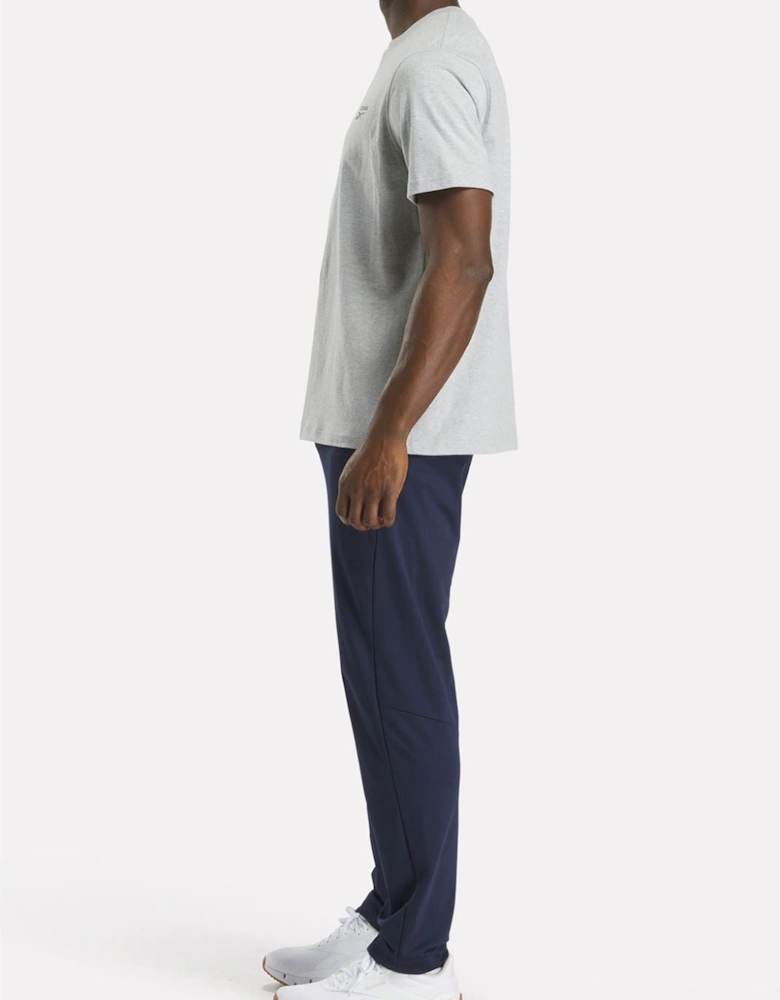 Reebok Cody Crew Neck Tee Cotton Men's Grey Short Sleeve T-Shirts