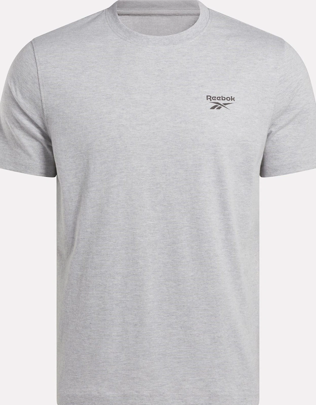 Reebok Cody Crew Neck Tee Cotton Men's Grey Short Sleeve T-Shirts