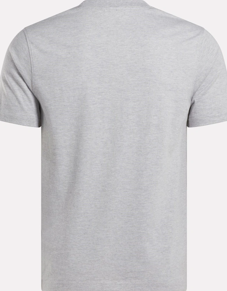 Reebok Cody Crew Neck Tee Cotton Men's Grey Short Sleeve T-Shirts