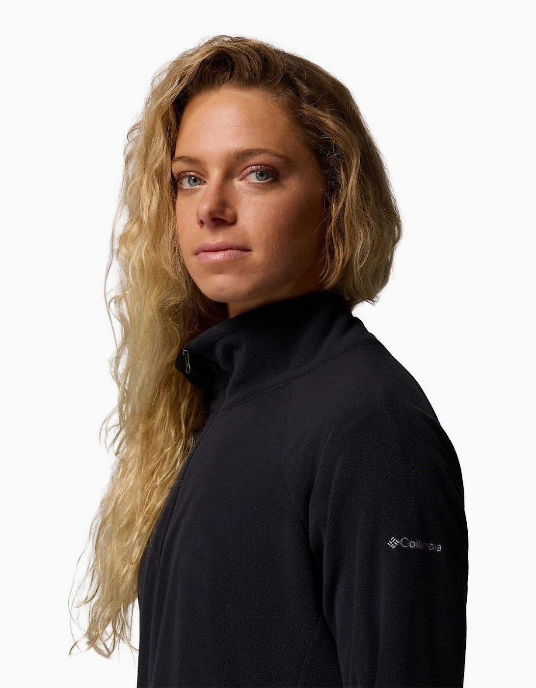 Columbia Glacial IV 1/2 Zip Polyester Women's Black Fleece Pullover