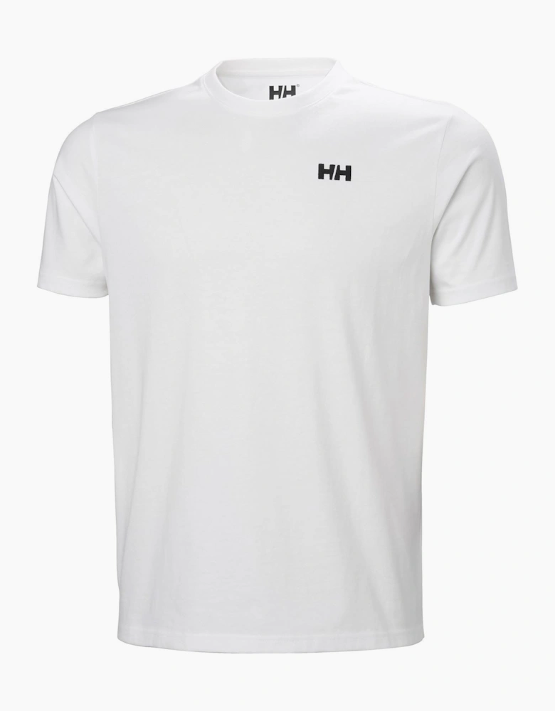 Helly Hansen Sport Staple T-Shirt Cotton Men's White Short Sleeve T-Shirts