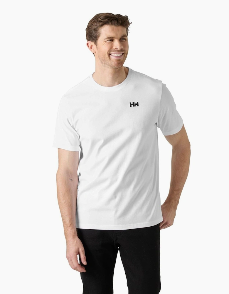 Helly Hansen Sport Staple T-Shirt Cotton Men's White Short Sleeve T-Shirts