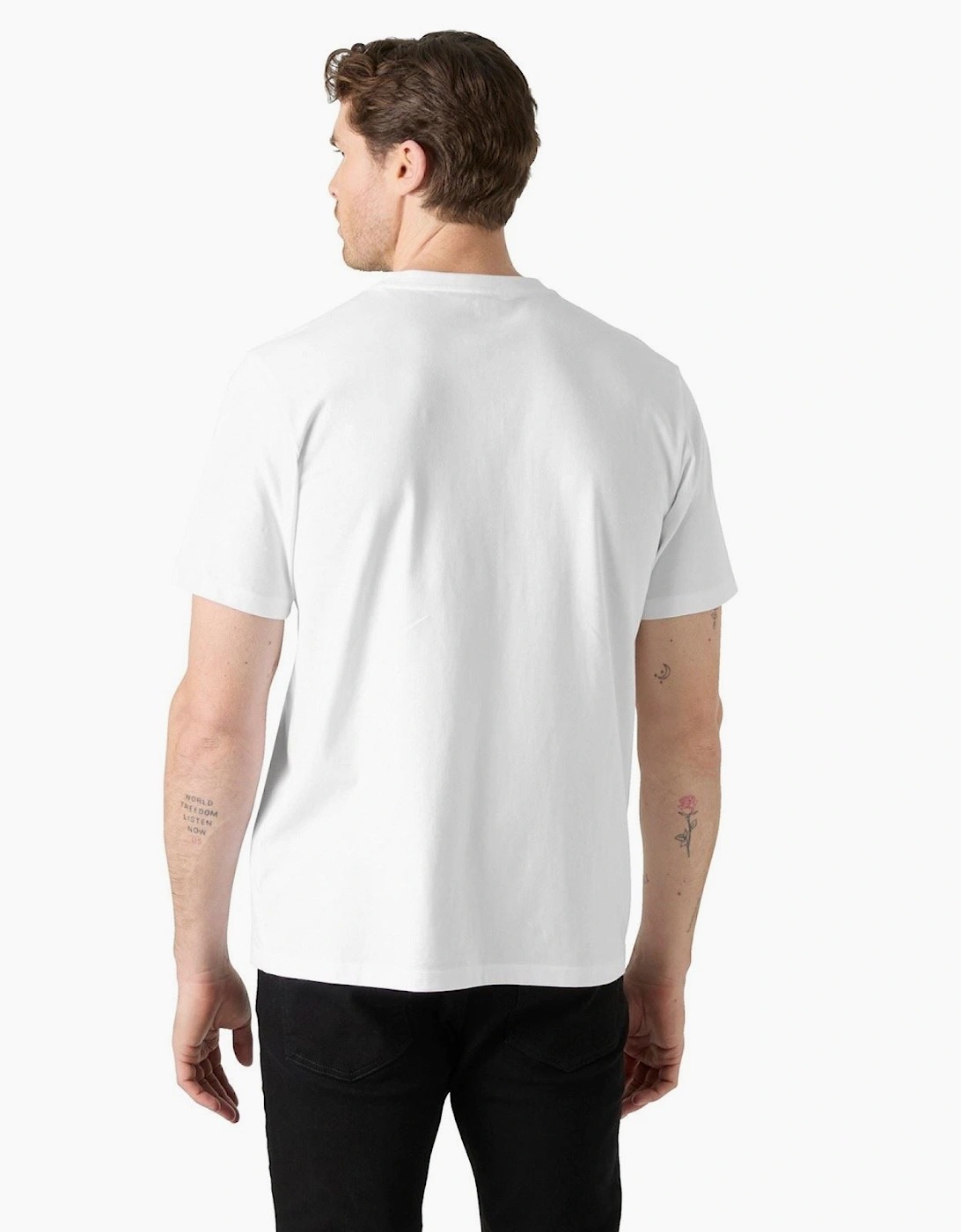 Helly Hansen Sport Staple T-Shirt Cotton Men's White Short Sleeve T-Shirts