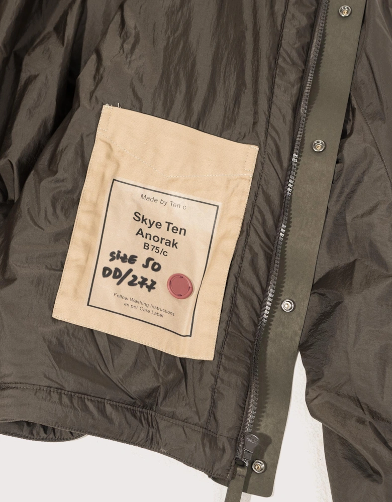 Lightly Padded Skye Ten Anorak Jacket