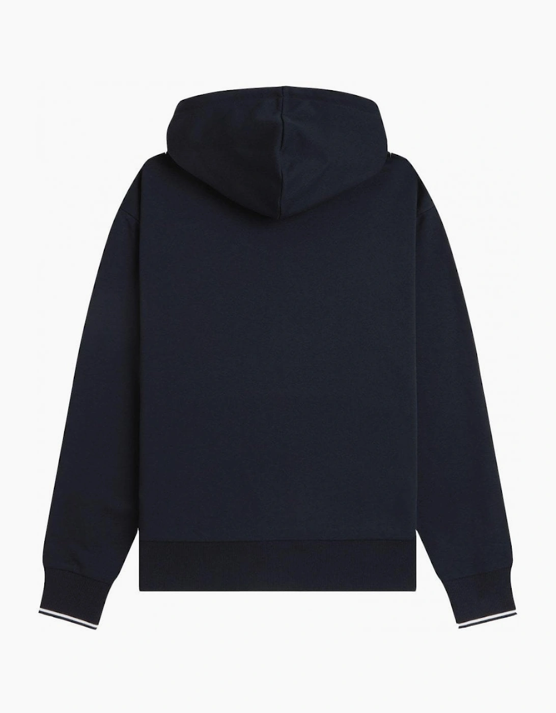 Fred Perry Men's Navy Hooded Sweatshirt