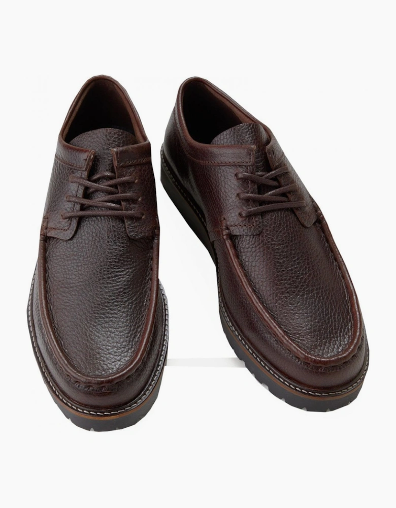 Fred Perry Rich Brown Leather Kenny Shoe