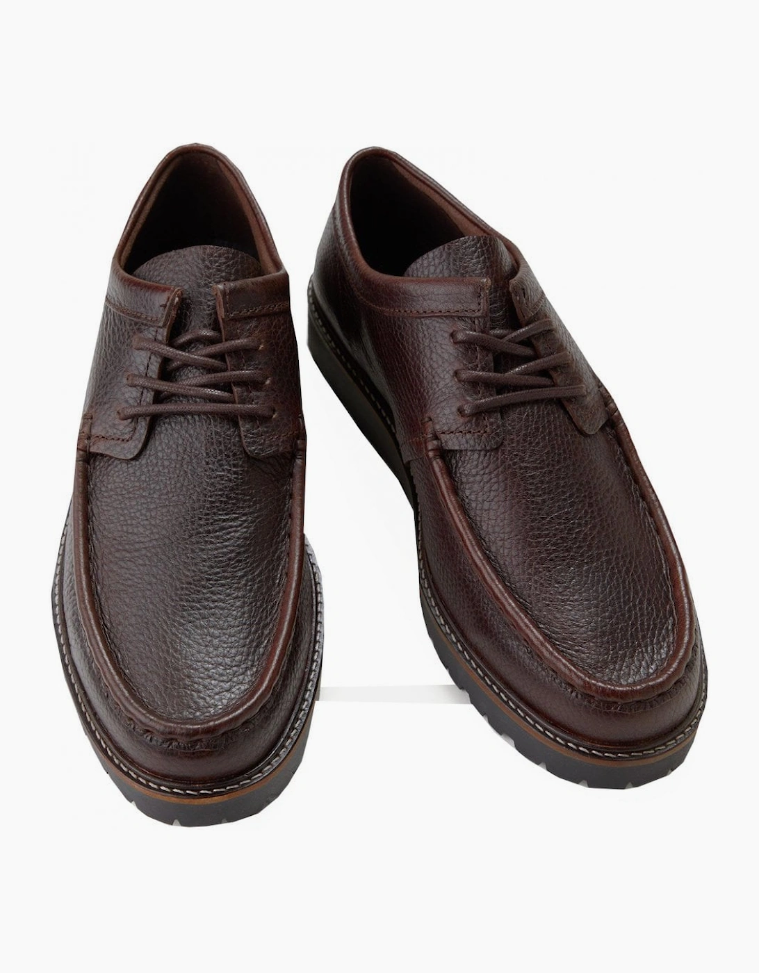 Fred Perry Rich Brown Leather Kenny Shoe