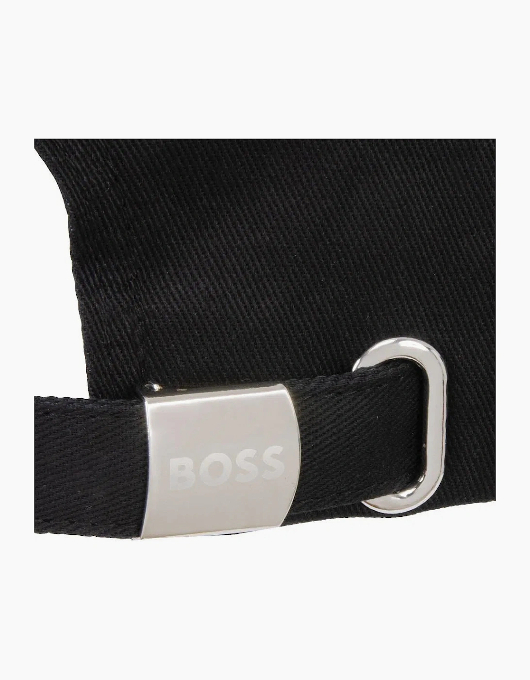 Boss Logo Embossed Cap Black