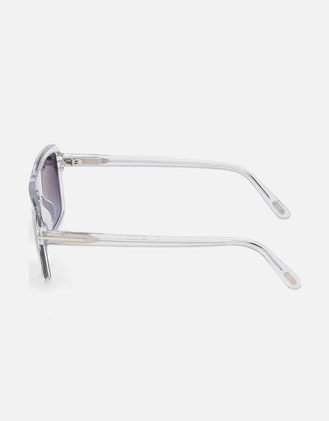 Vincent Square Frame Sunglasses Clear