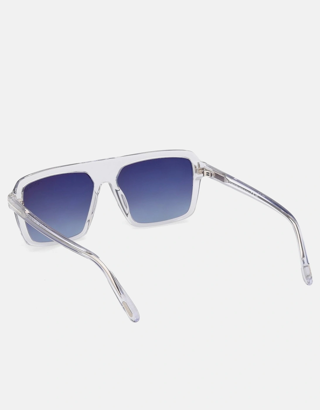 Vincent Square Frame Sunglasses Clear