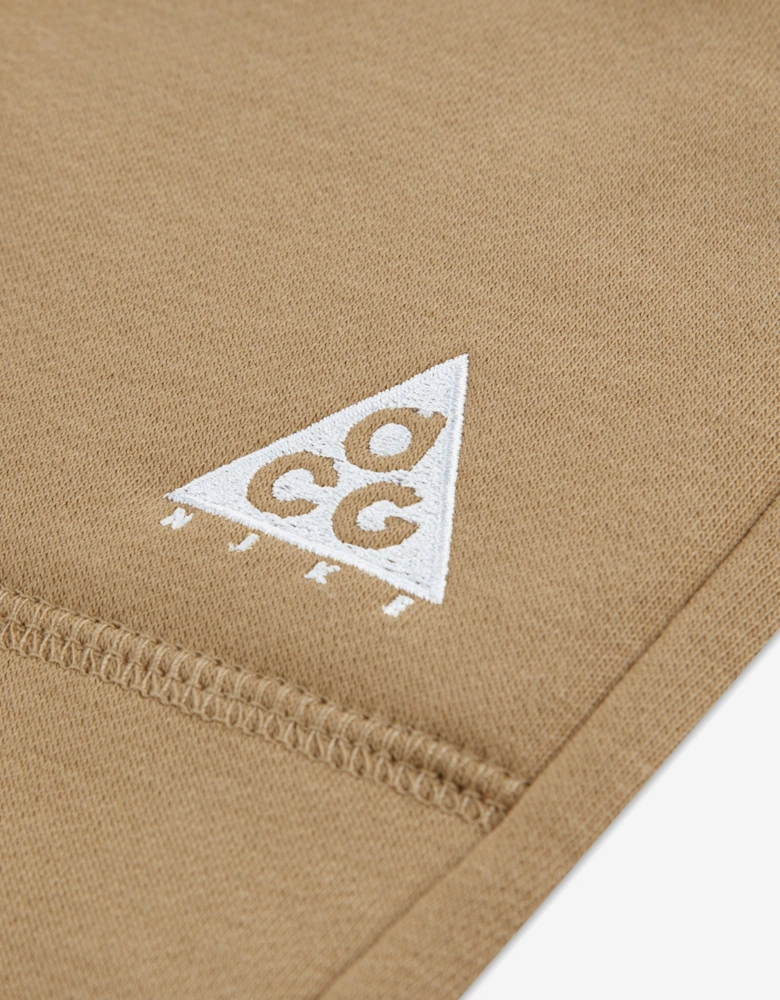 Nike Kids ACG LBR Fleece Joggers in Beige