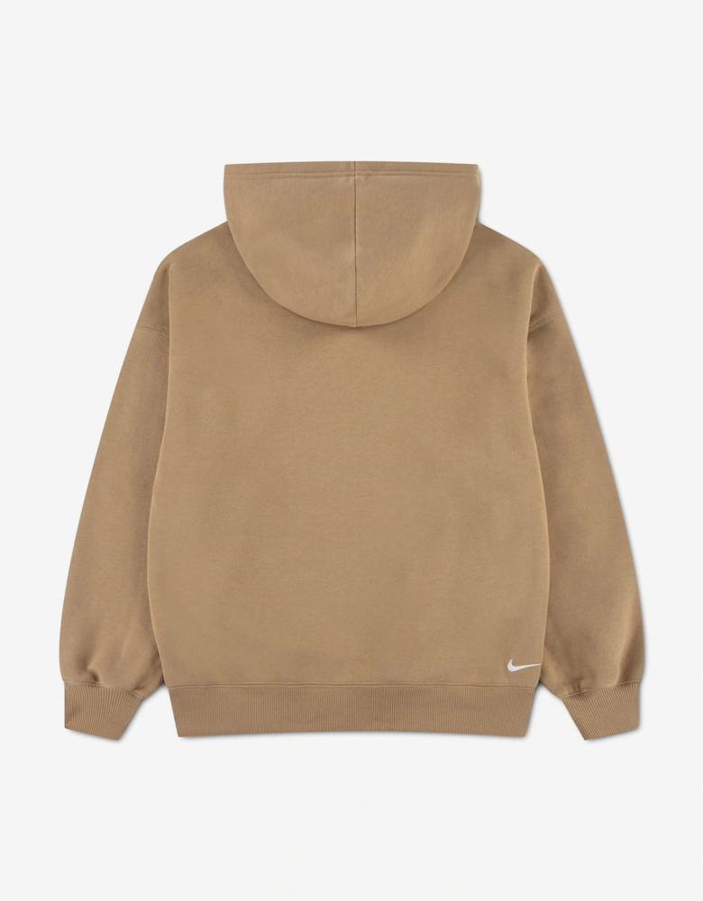 Nike Kids ACG HBR Fleece Hoodie in Beige