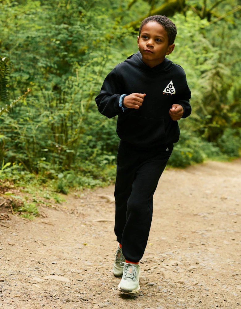 Nike Kids ACG YAK Guard Fleece Tracksuit in Black