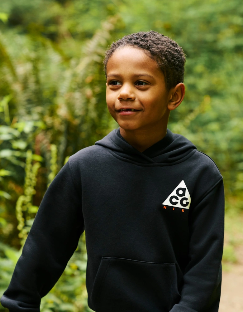 Nike Kids ACG YAK Guard Fleece Tracksuit in Black
