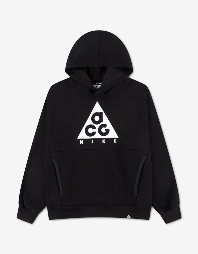 Nike Kids ACG HBR Fleece Hoodie in Black