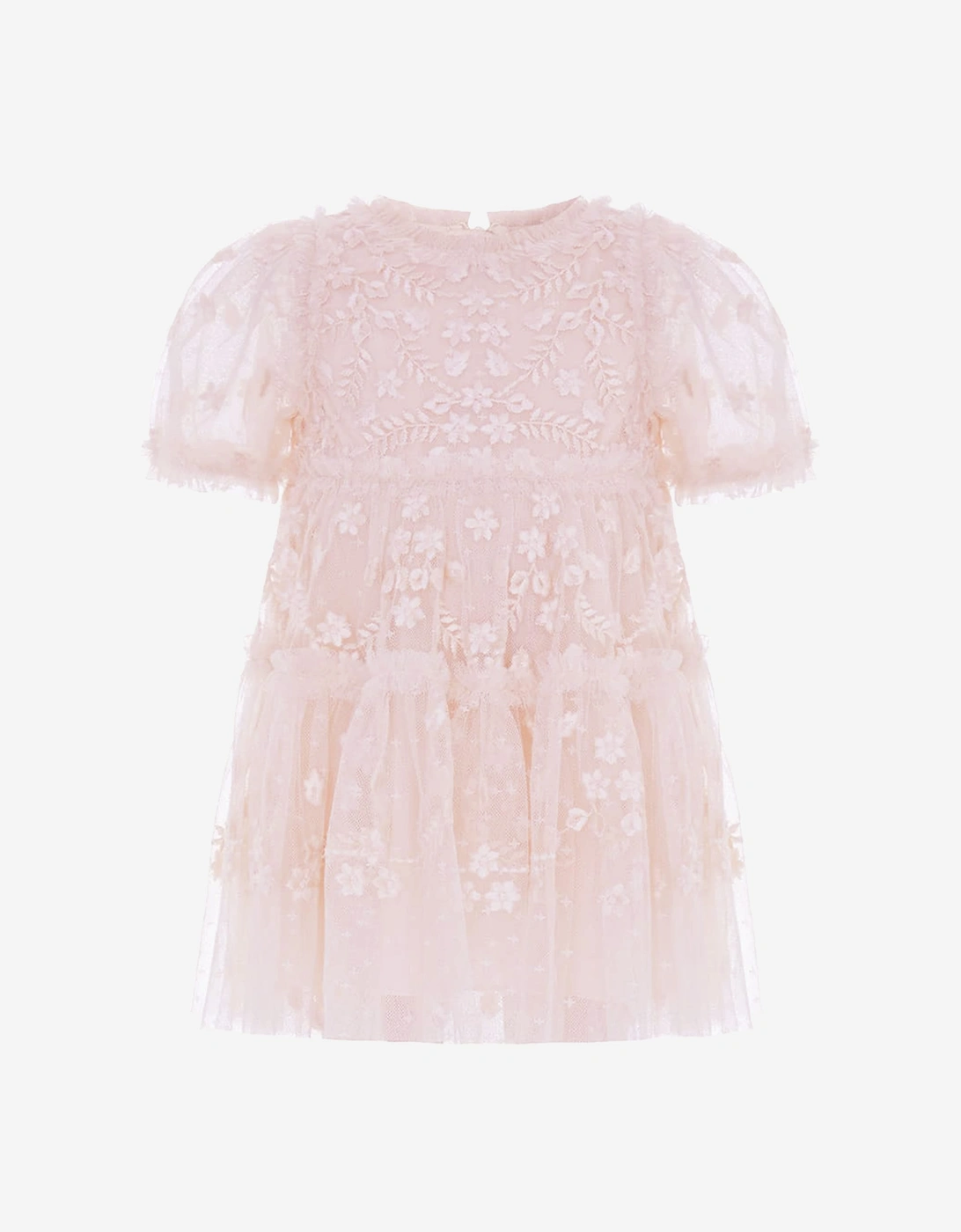 Needle & Thread Baby Girls Clover Dress in Pink