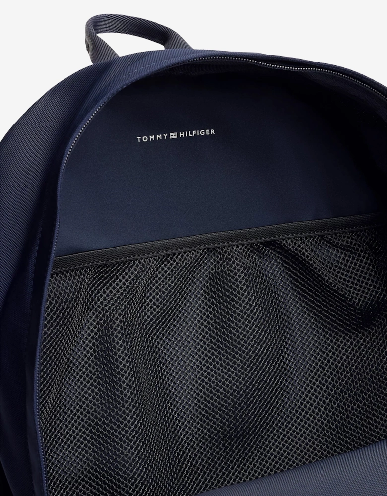 Tommy Hilfiger Kids Essential Flag Backpack in Blue
