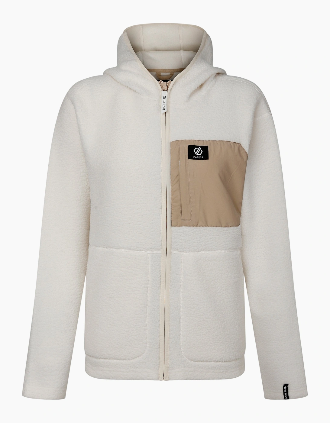 Dare 2B Womens/Ladies Firn Borg Hooded Fleece