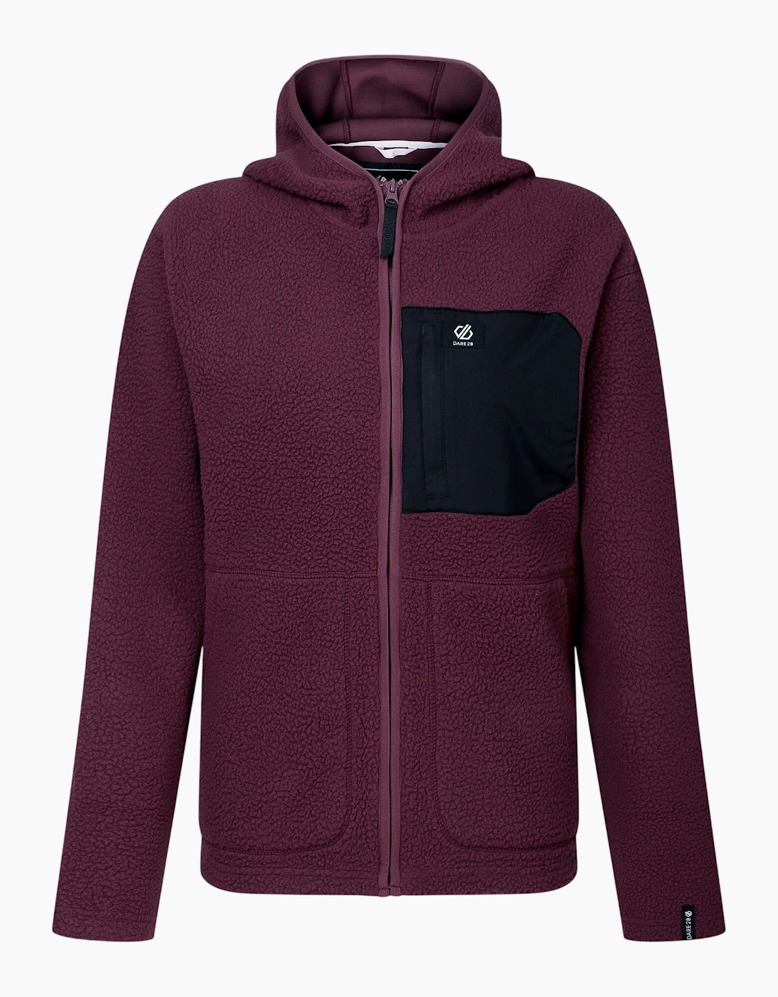 Dare 2B Womens/Ladies Firn Borg Hooded Fleece