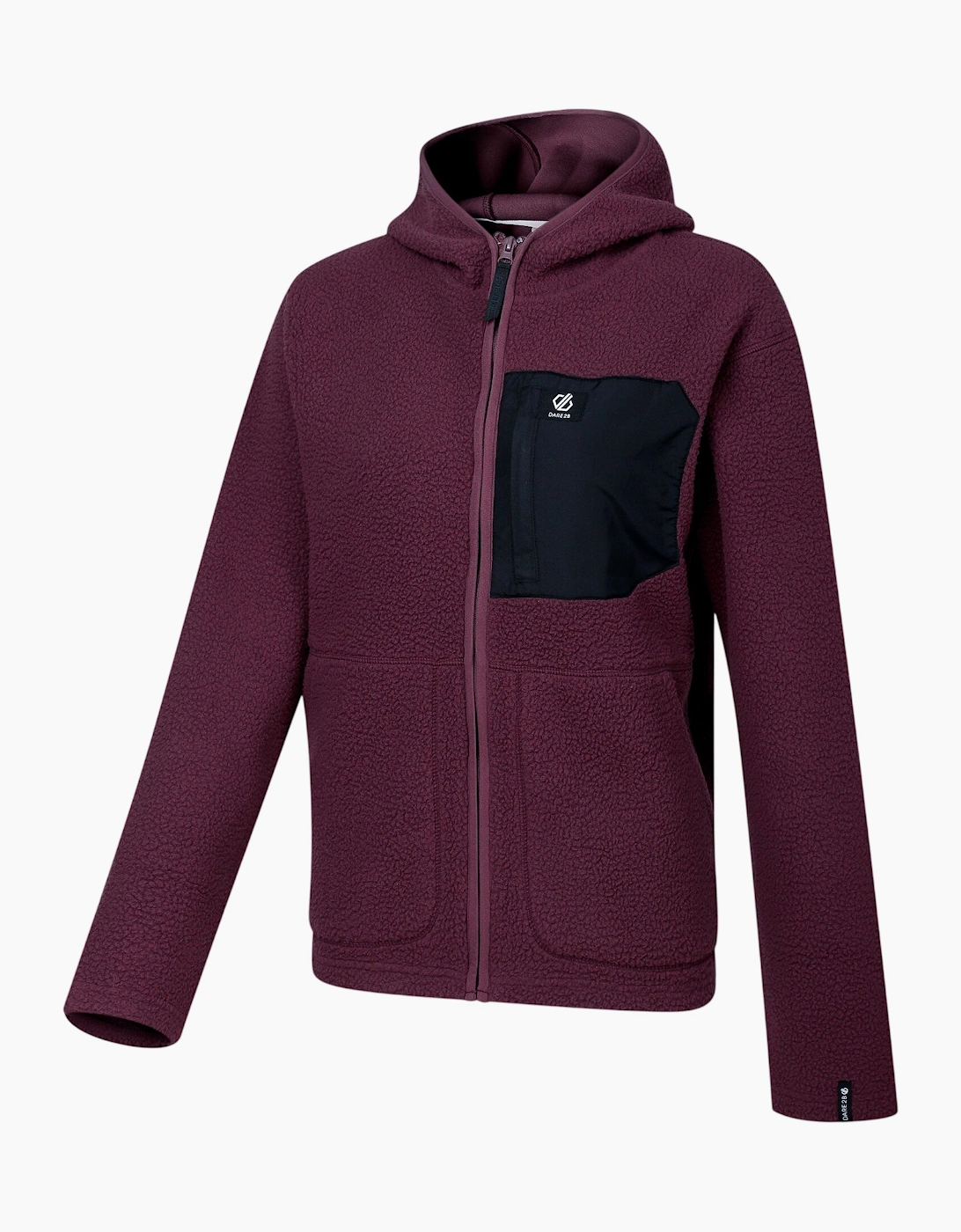 Dare 2B Womens/Ladies Firn Borg Hooded Fleece