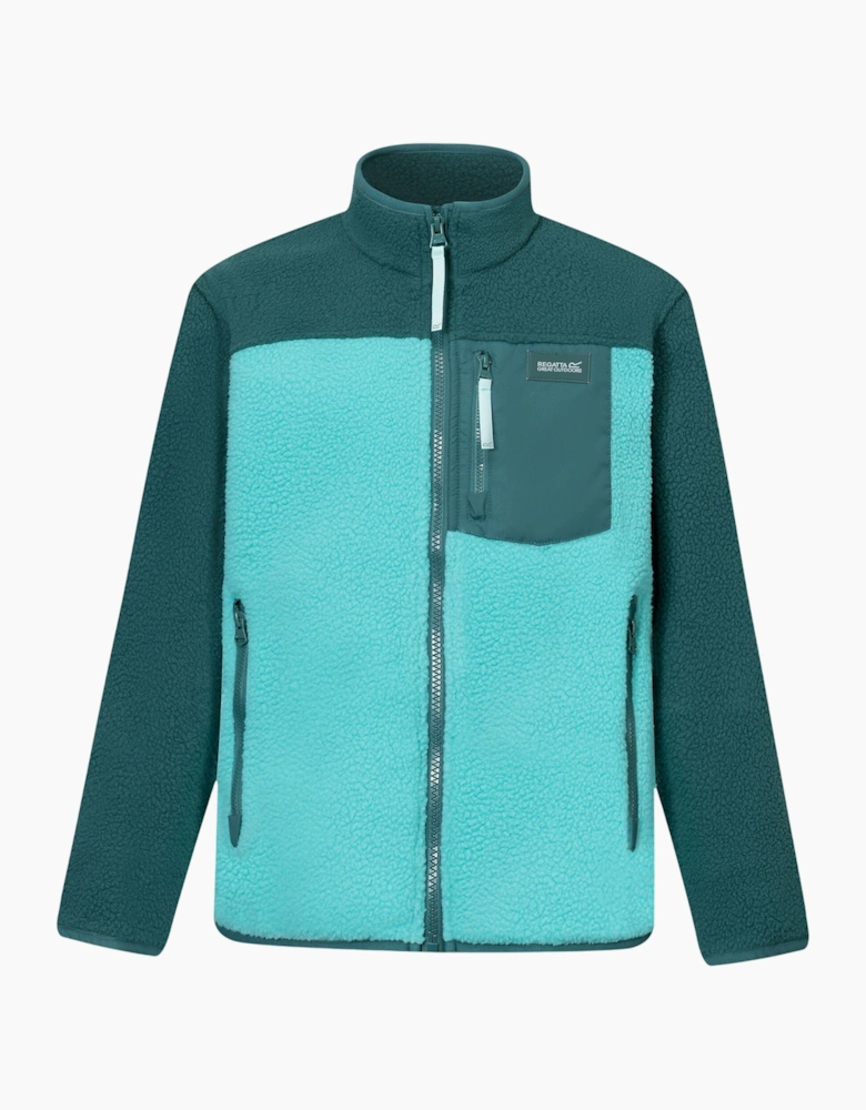 Regatta Childrens/Kids Frankie Colour Block Fleece Jacket