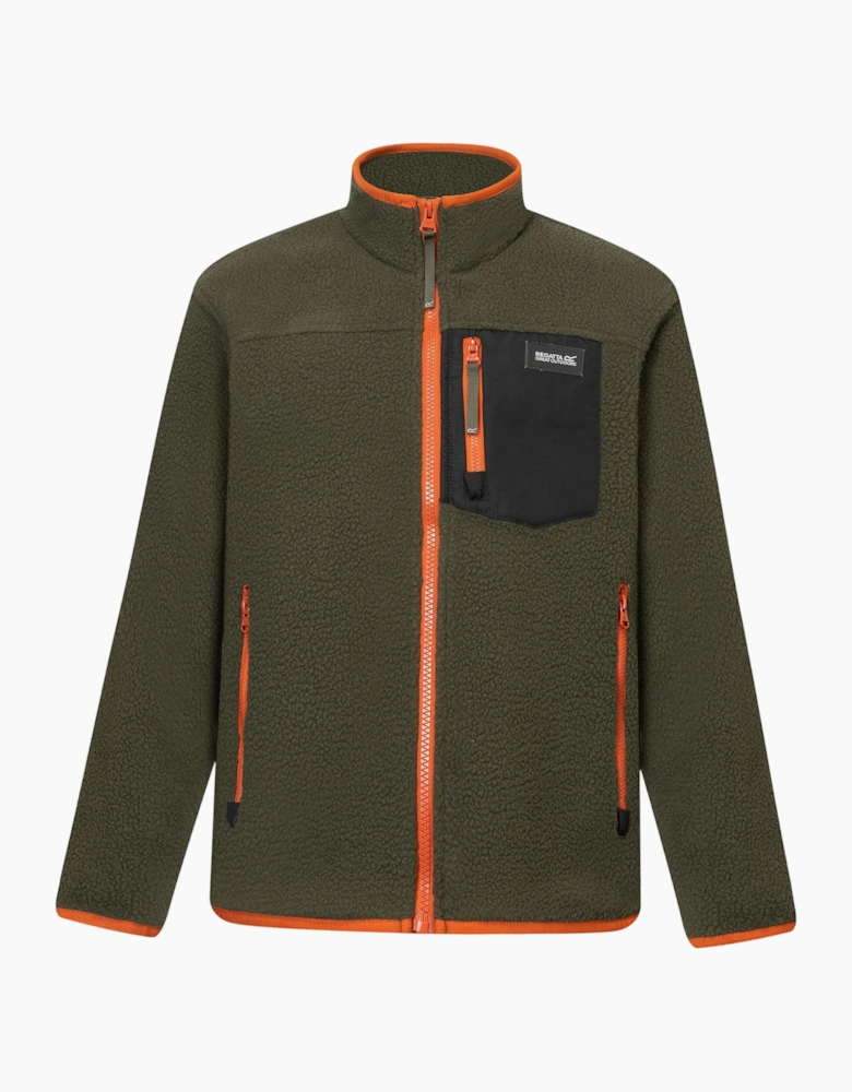Regatta Childrens/Kids Frankie Colour Block Fleece Jacket