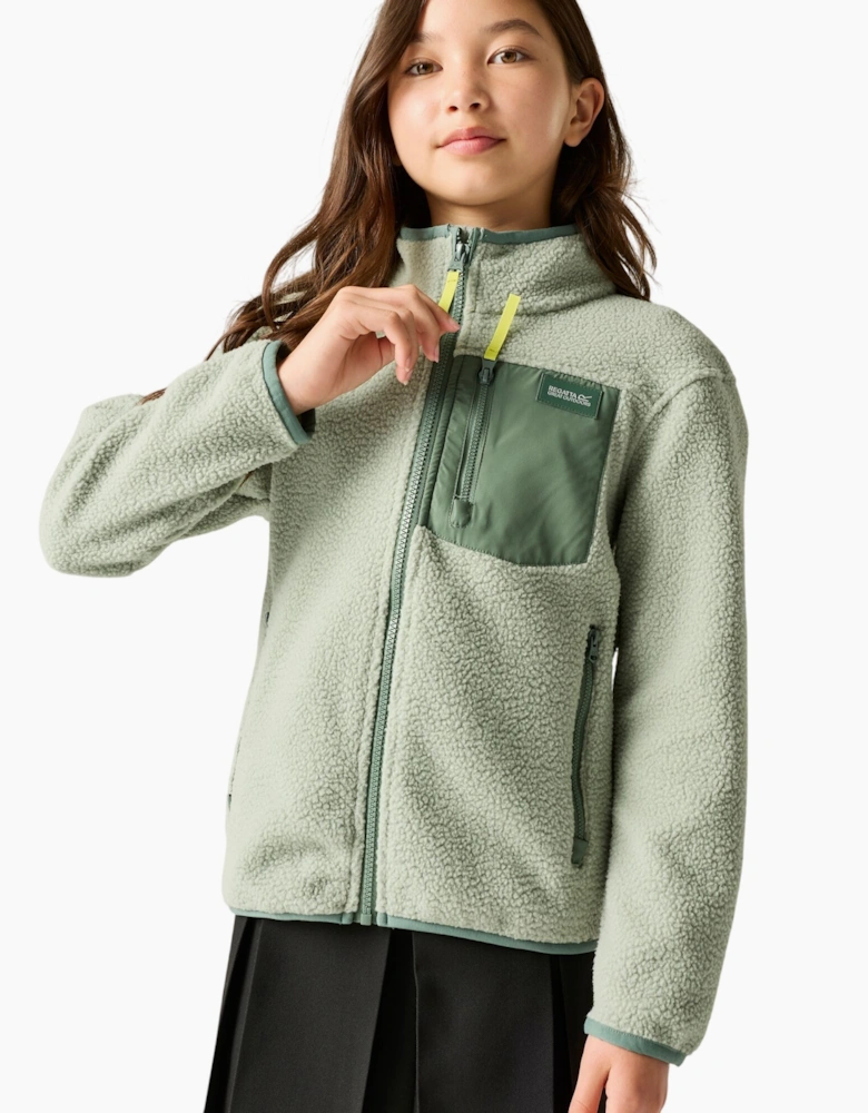 Regatta Childrens/Kids Frankie Colour Block Fleece Jacket