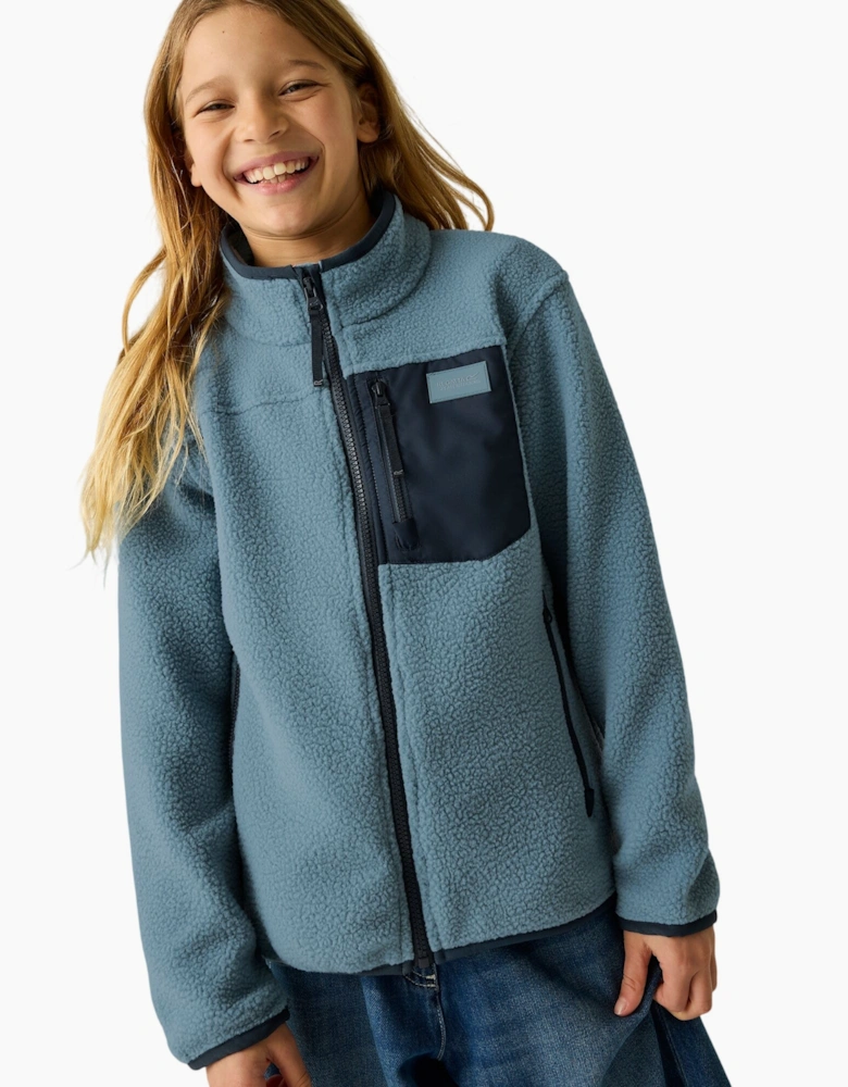 Regatta Childrens/Kids Frankie Colour Block Fleece Jacket