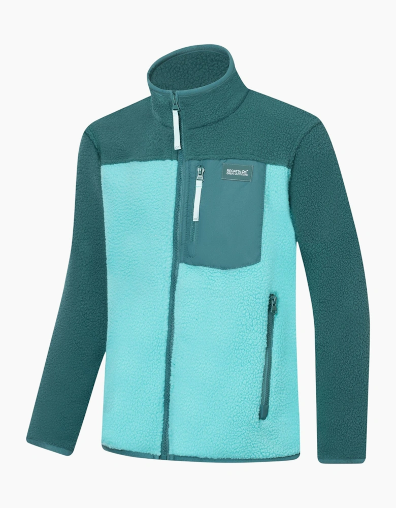 Regatta Childrens/Kids Frankie Colour Block Fleece Jacket