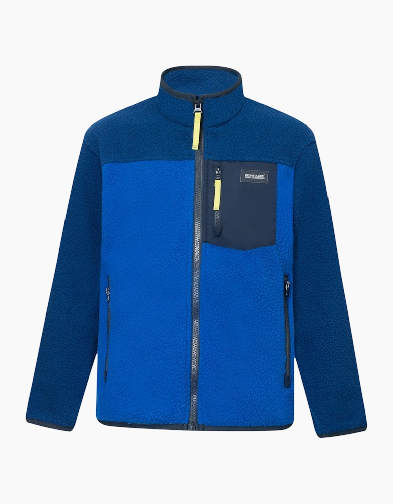 Regatta Childrens/Kids Frankie Colour Block Fleece Jacket