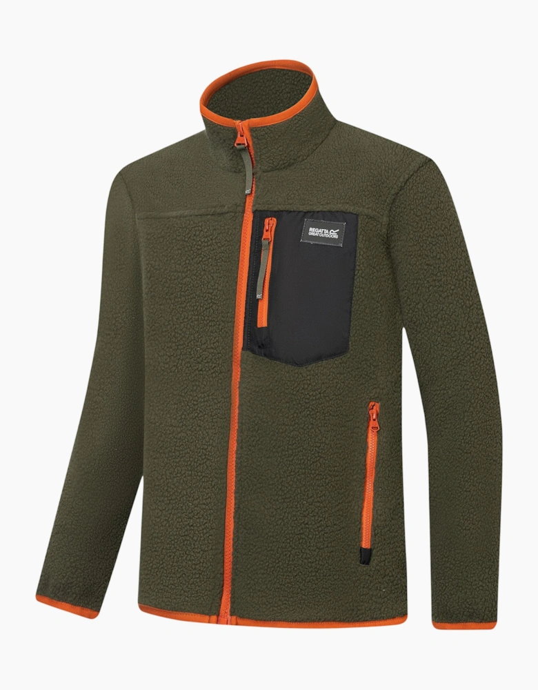 Regatta Childrens/Kids Frankie Colour Block Fleece Jacket