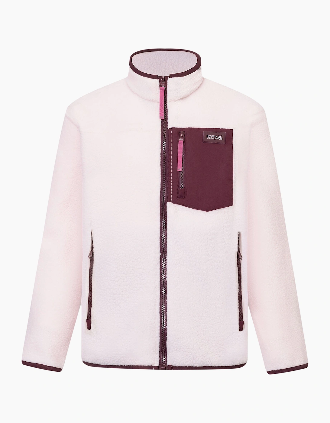 Regatta Childrens/Kids Frankie Colour Block Fleece Jacket