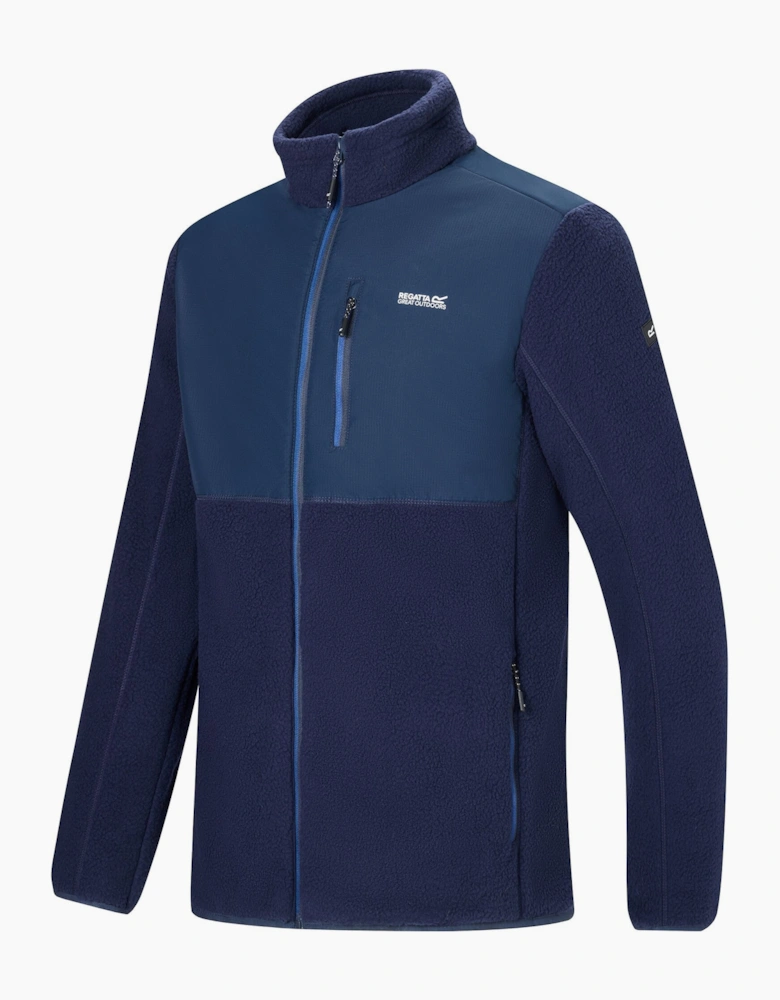 Regatta Mens Morran Water Resistant Full Zip Fleece Jacket