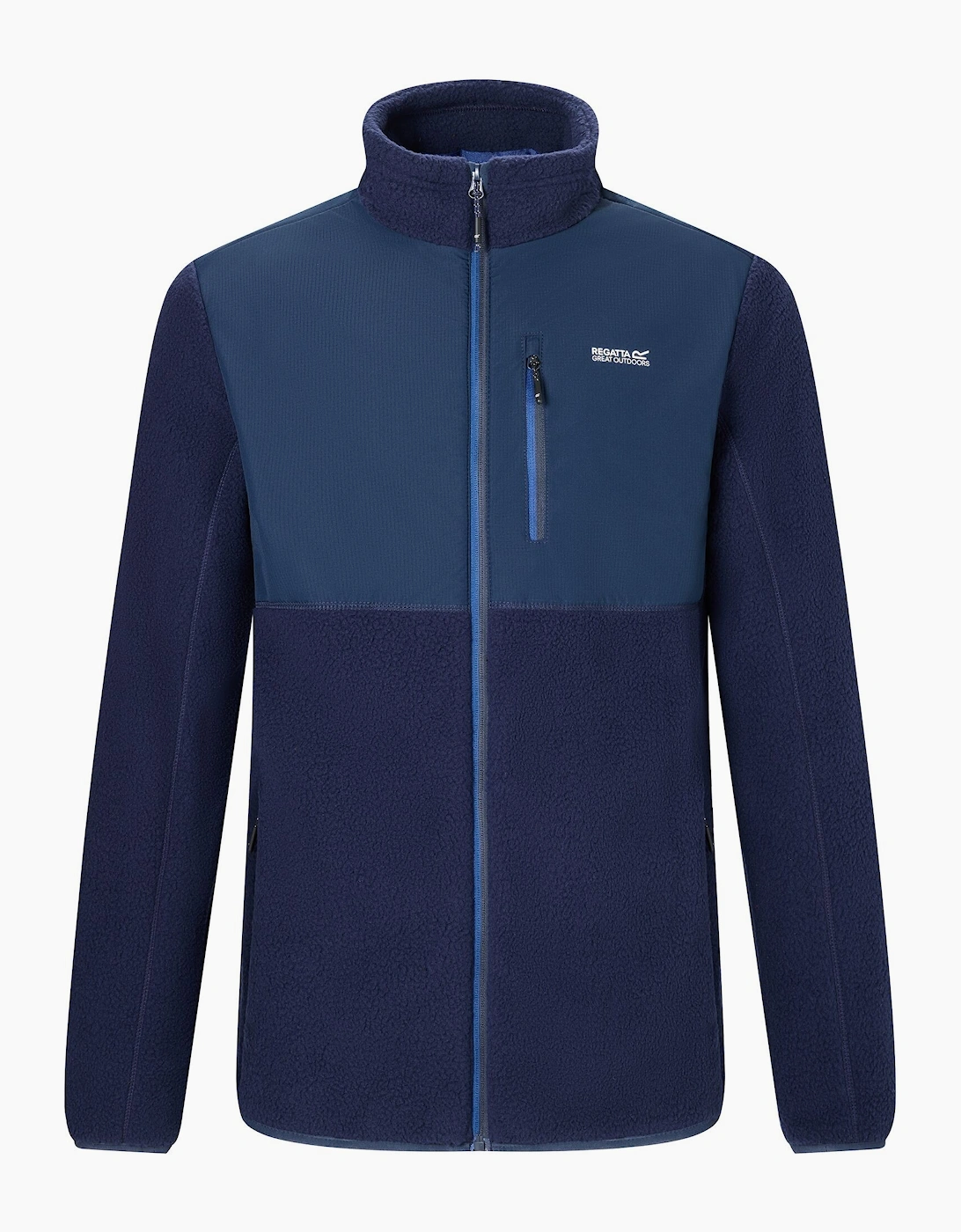 Regatta Mens Morran Water Resistant Full Zip Fleece Jacket