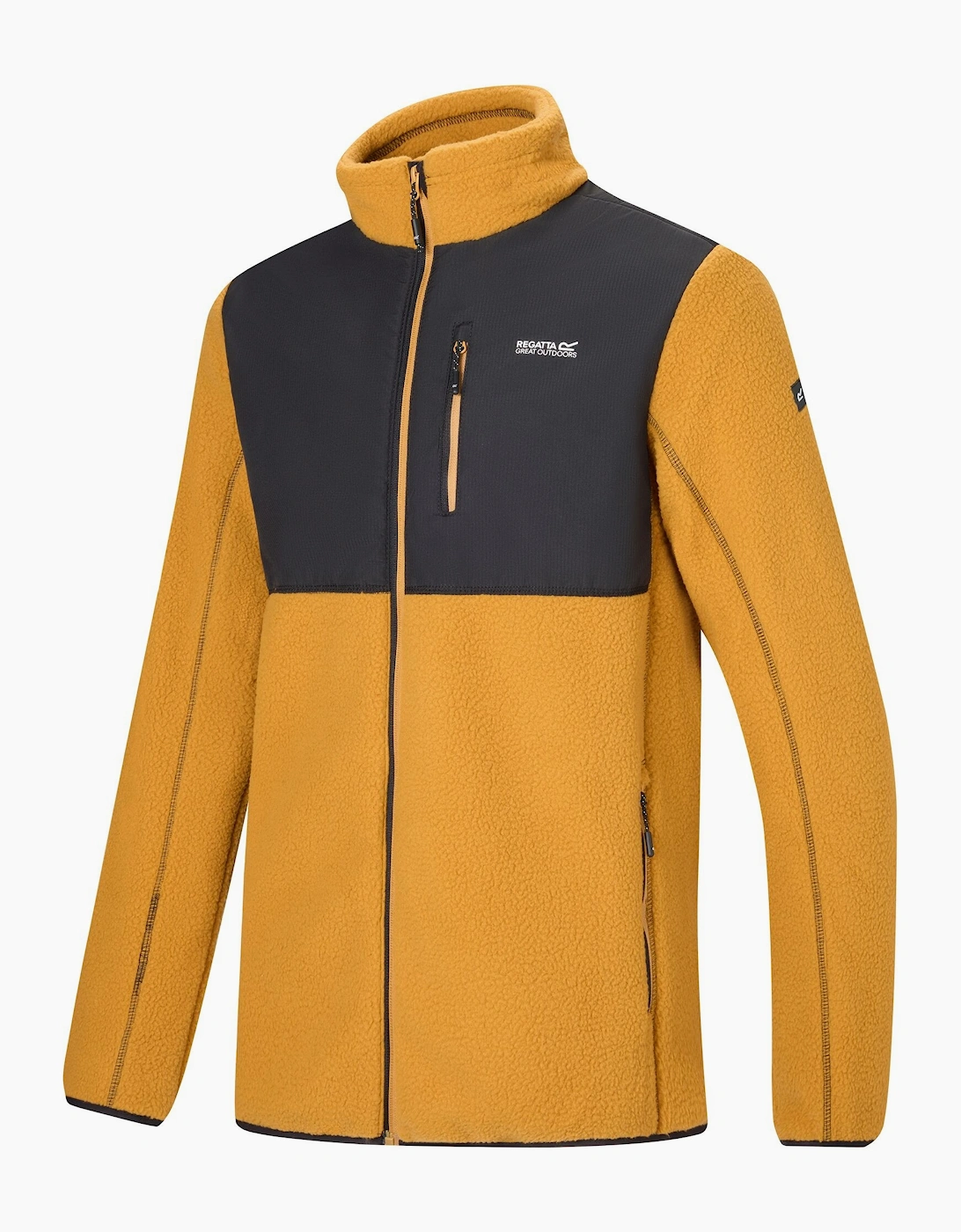 Regatta Mens Morran Water Resistant Full Zip Fleece Jacket