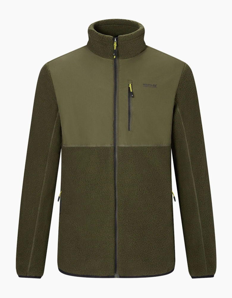 Regatta Mens Morran Water Resistant Full Zip Fleece Jacket