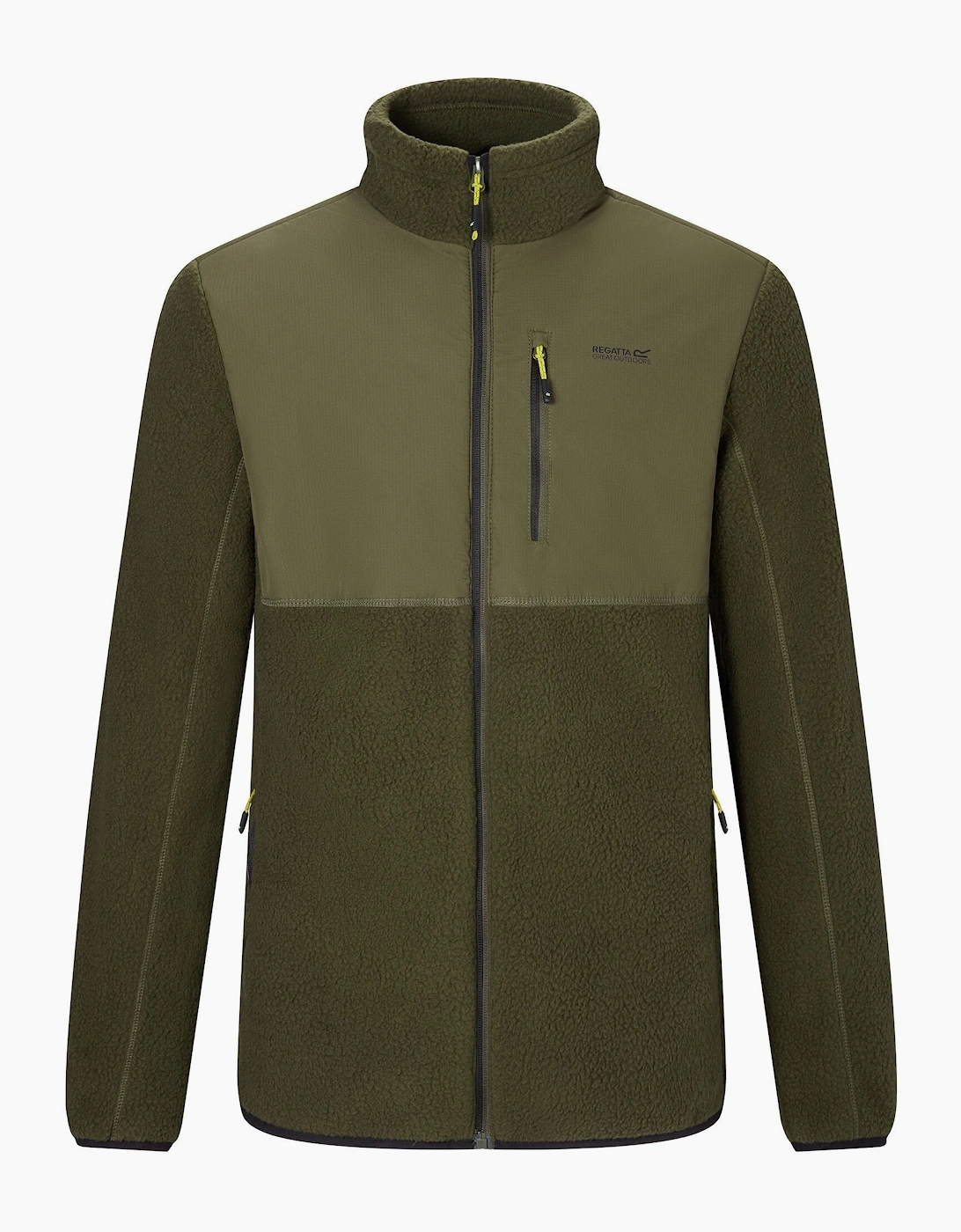 Regatta Men's Regatta Mens Morran Water Resistant Full Zip Fleece Jacket - Green