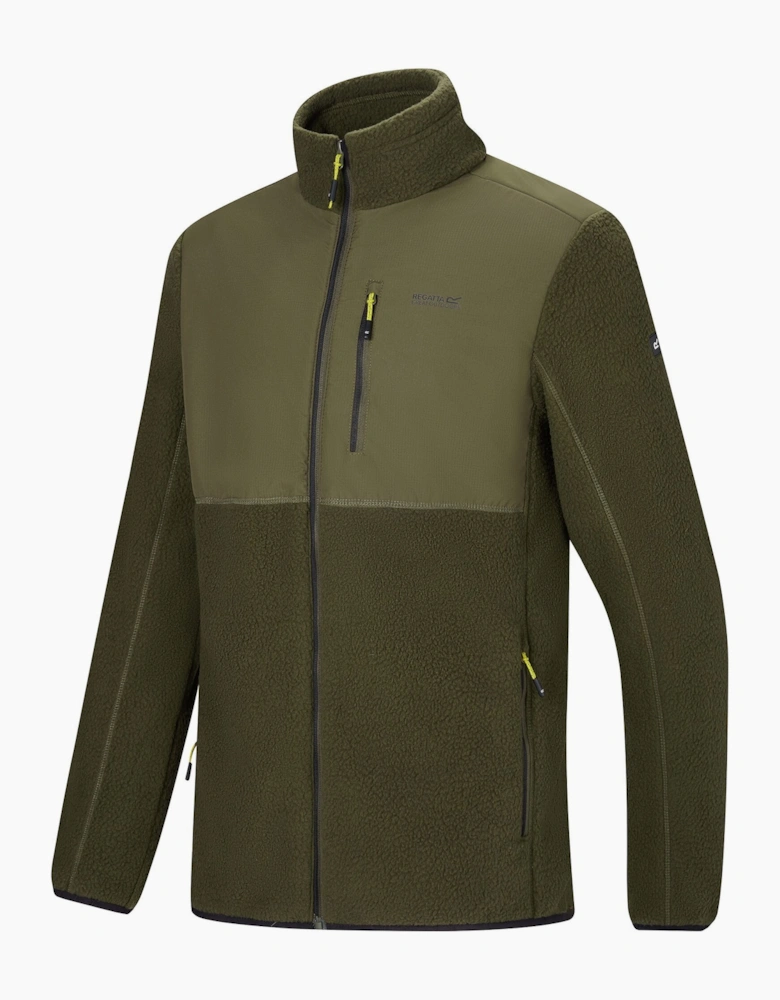 Regatta Mens Morran Water Resistant Full Zip Fleece Jacket