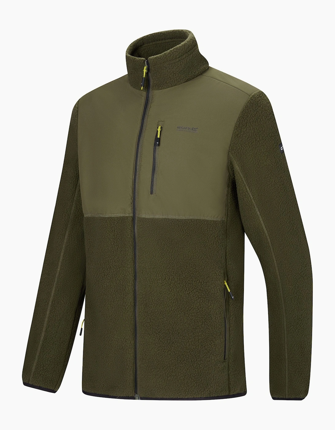 Regatta Mens Morran Water Resistant Full Zip Fleece Jacket